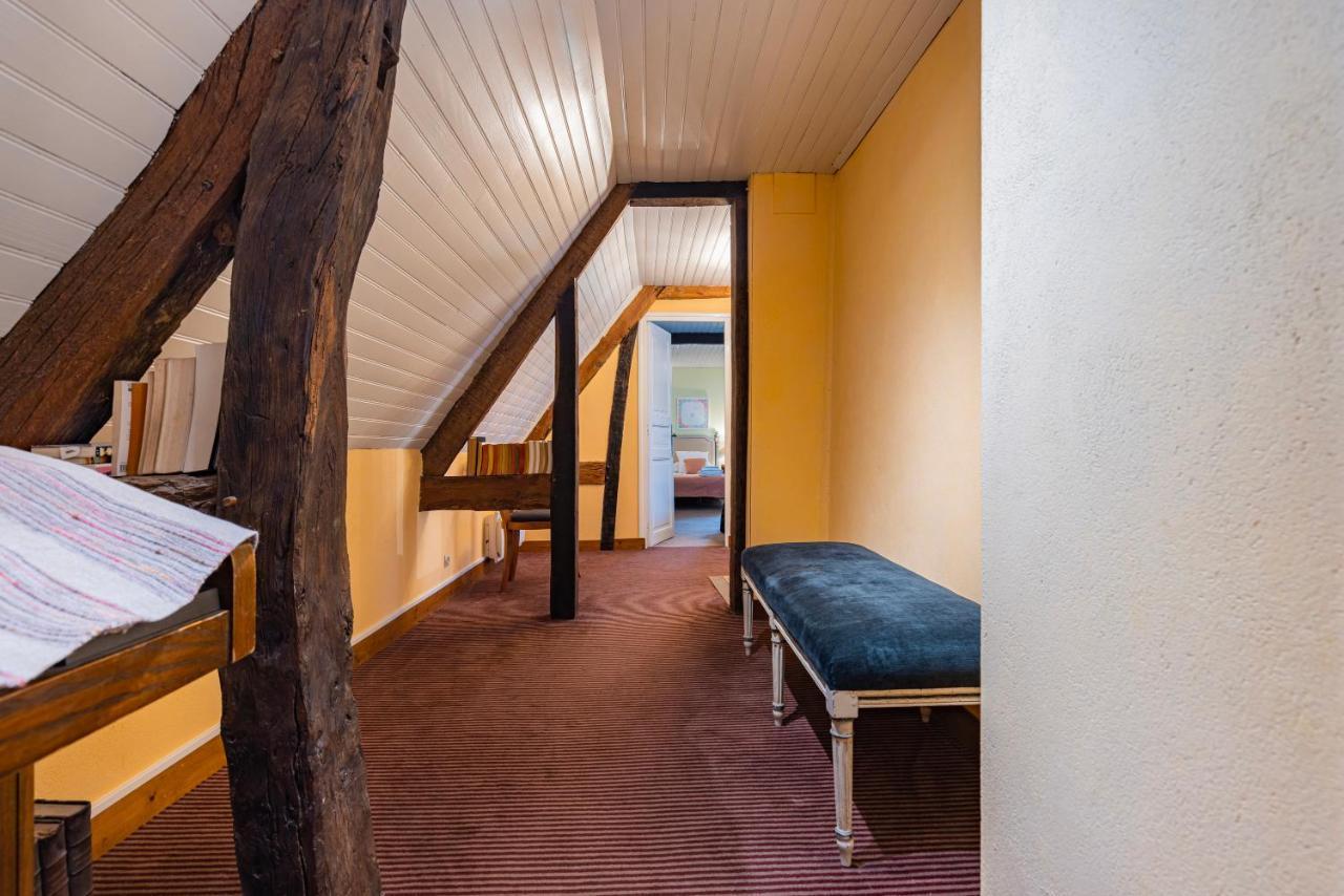 Maison Jardin Gaillard disposant d'une piscine chauffée Bieville-en-Auge Esterno foto